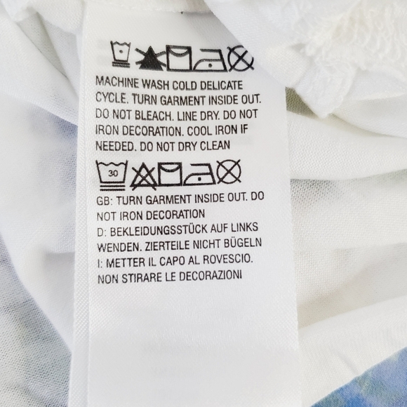 Jason Wu Embroidered Floral Blouse And Cami Size M Sheer Loose Flowy Top Beaded - Picture 13 of 16